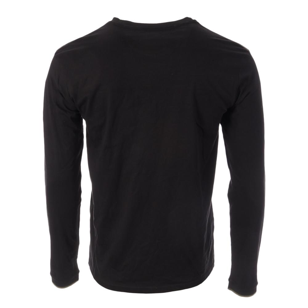 T-Shirt Manches Longues Noir/Kaki Homme RMS26 91112 vue 2