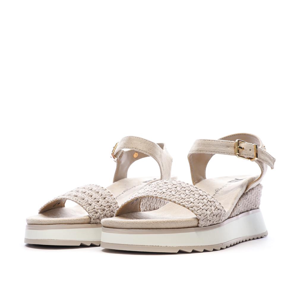Sandales à Talon Beige Femme XTI 143857 vue 6