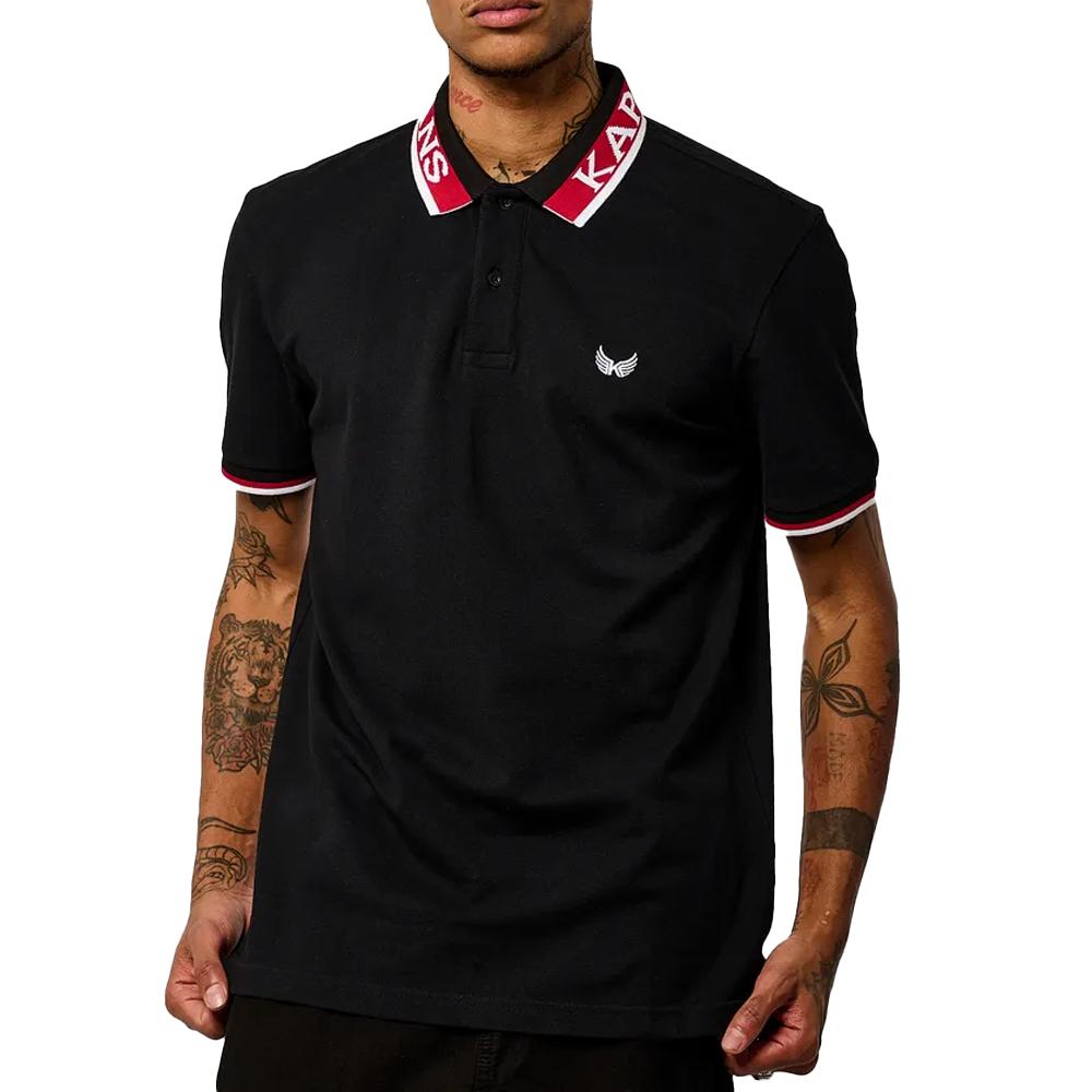 Polo Noir Homme Kaporal Toby pas cher