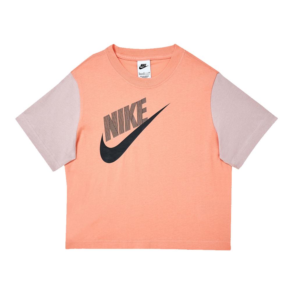 T-shirt Rose/Orange Fille Nike Nsw pas cher