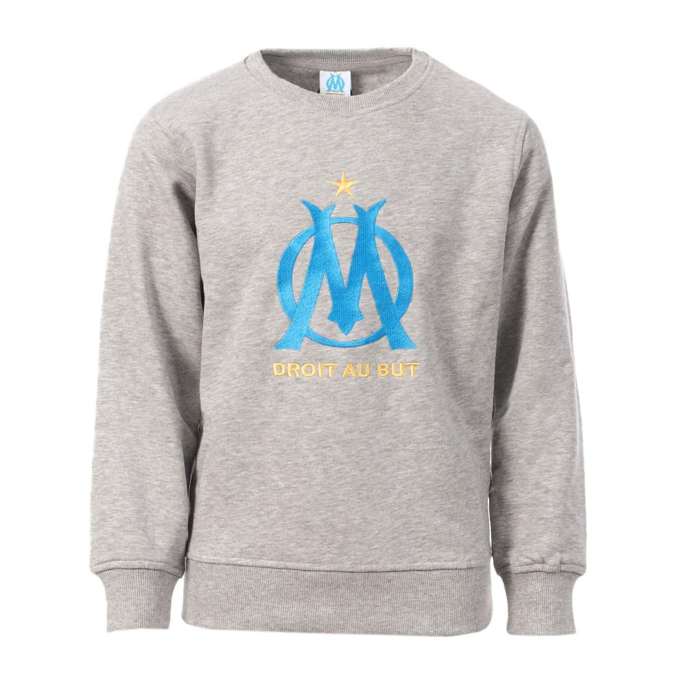 Sweat Gris Garçon Olympique de Marseille G23025T pas cher