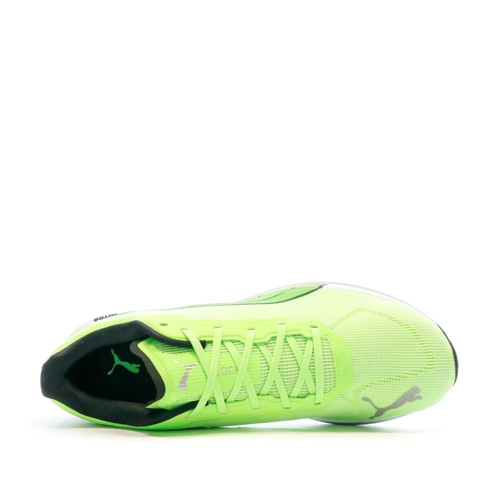 Chaussures de Running Verte Homme Puma Velocity Nitro vue 4