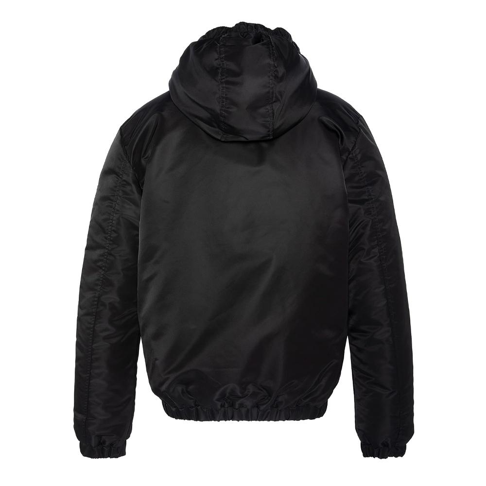 Manteau Noir Homme Schott WALTMAN vue 2