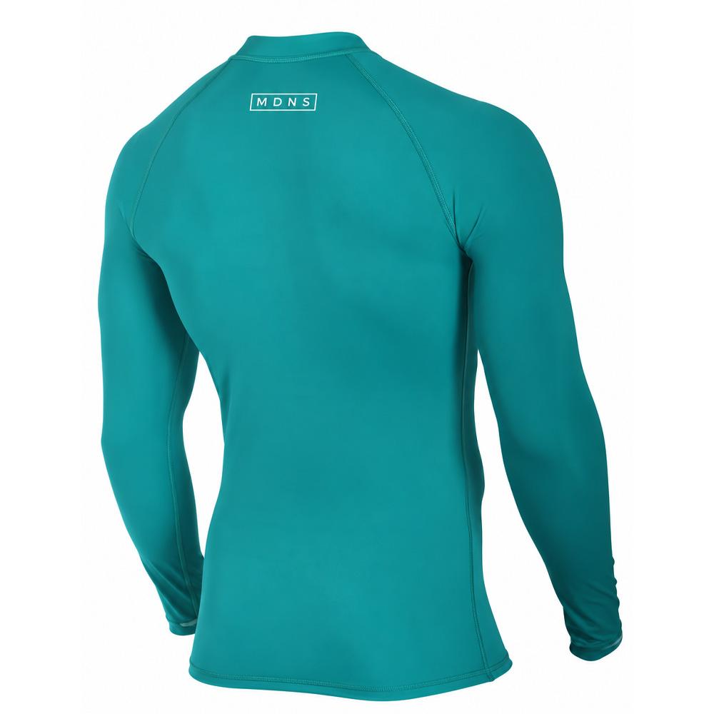 T-Shirt Manches Longues Turquoise Bleu Ocean Step Rashvest vue 2