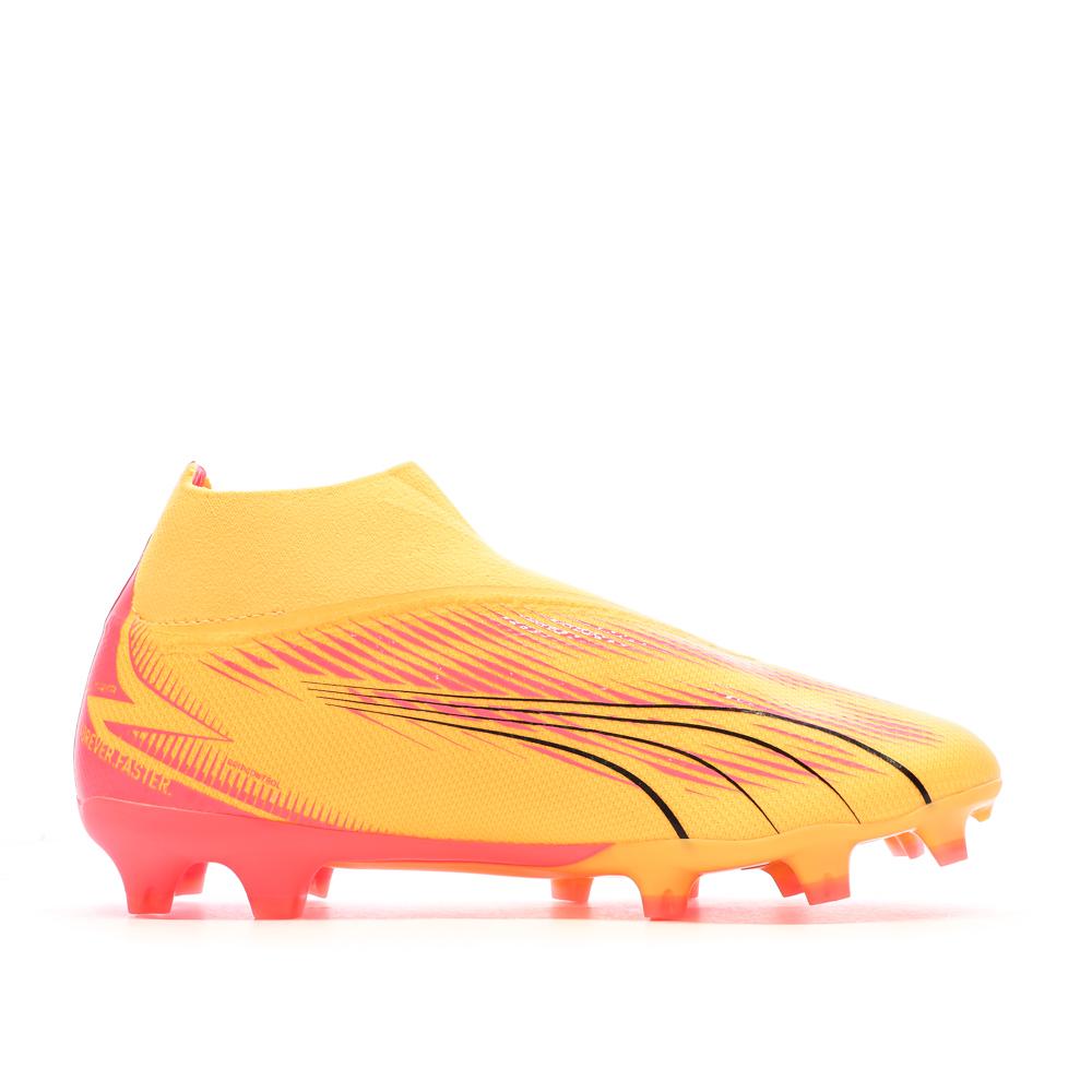 Chaussures de Foot Orange Homme Puma Ultra Match+ Ll FG/AG vue 2