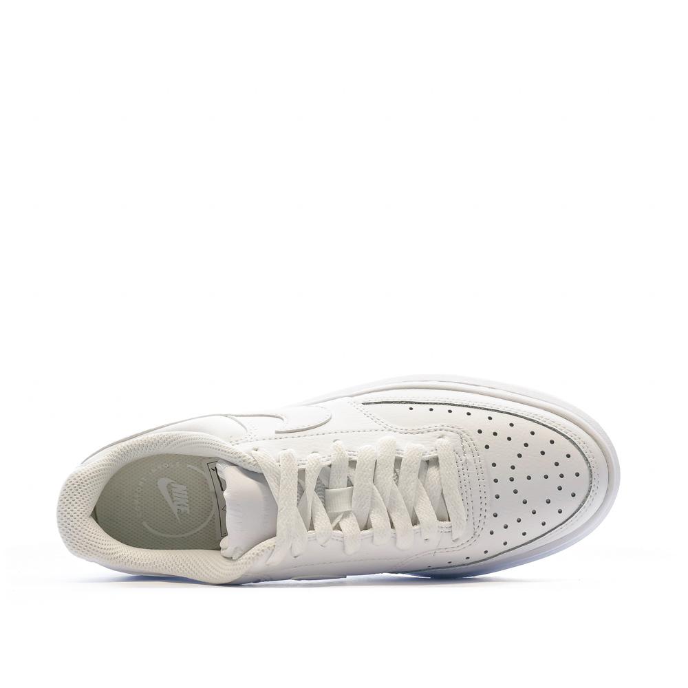 Baskets Blanches Femme Nike Court Vision Alta vue 4