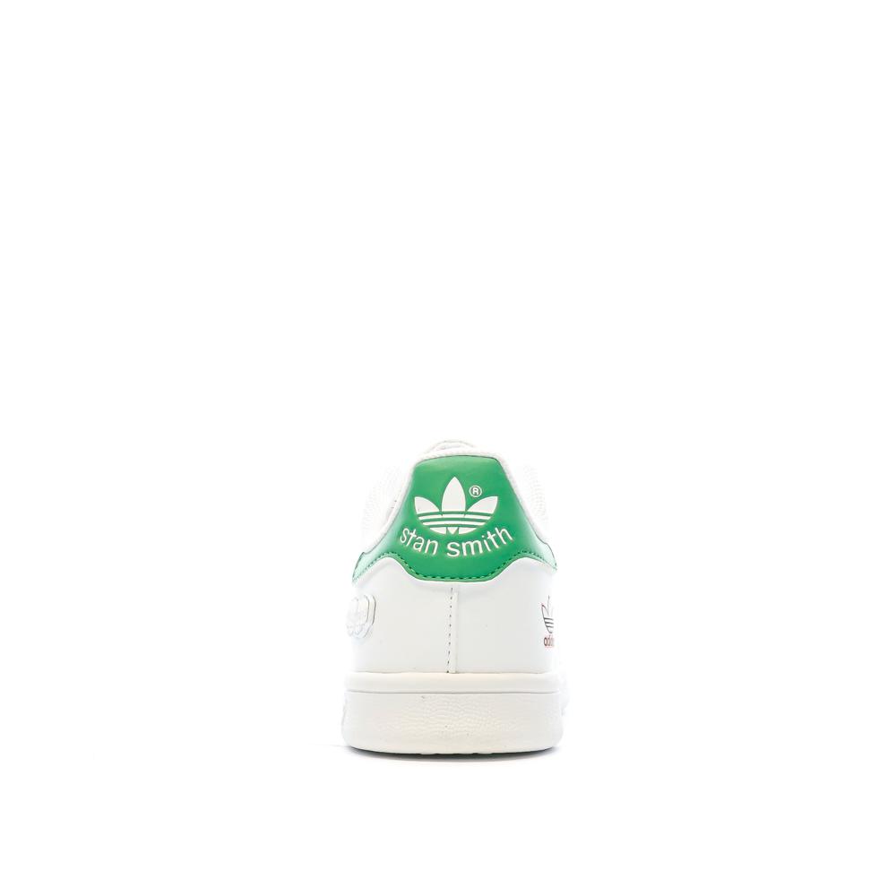 Baskets Blanches Fille Adidas Stan Smith FX5977 vue 3