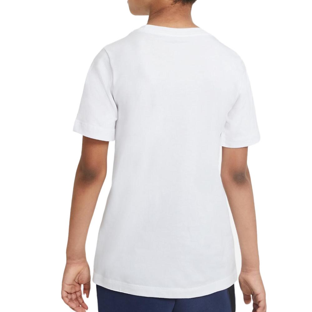 T-shirt Blanc Garçon Nike Futura Icon vue 2