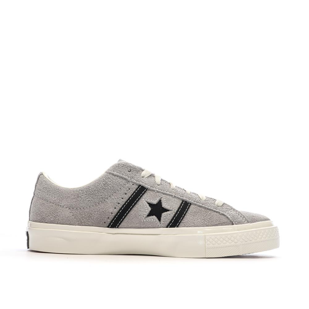 Baskets Grises Homme Converse One Star Academy Pro vue 2
