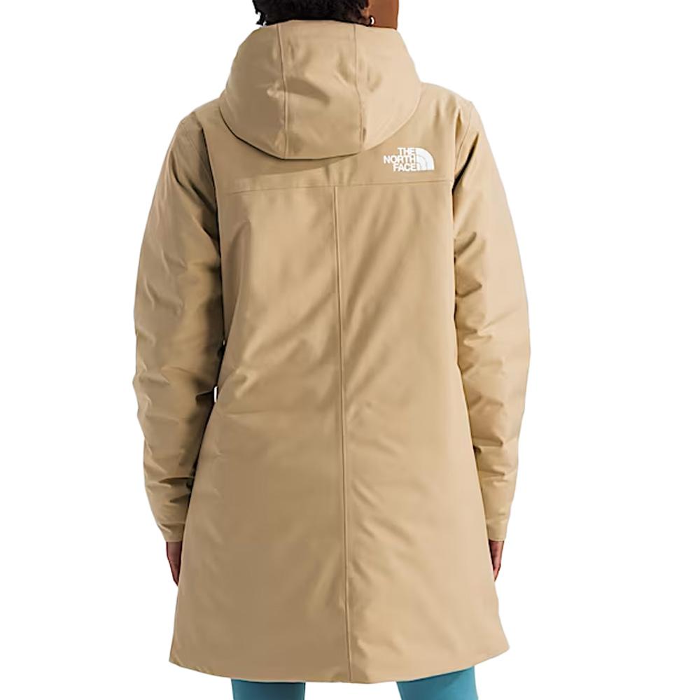 Parka Beige Femme The North Face Range vue 2