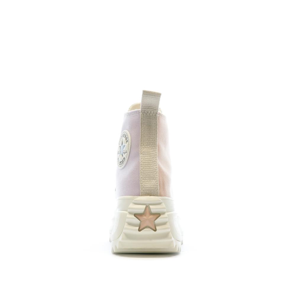Baskets Rose/Violet Femme Converse Run Star Hike vue 3