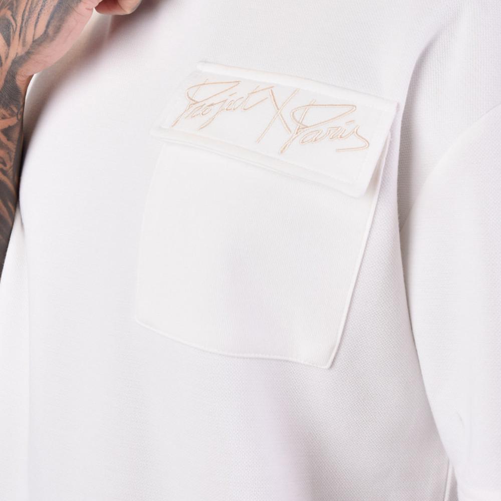 T-shirt Blanc Homme Project X Paris 0304 vue 3