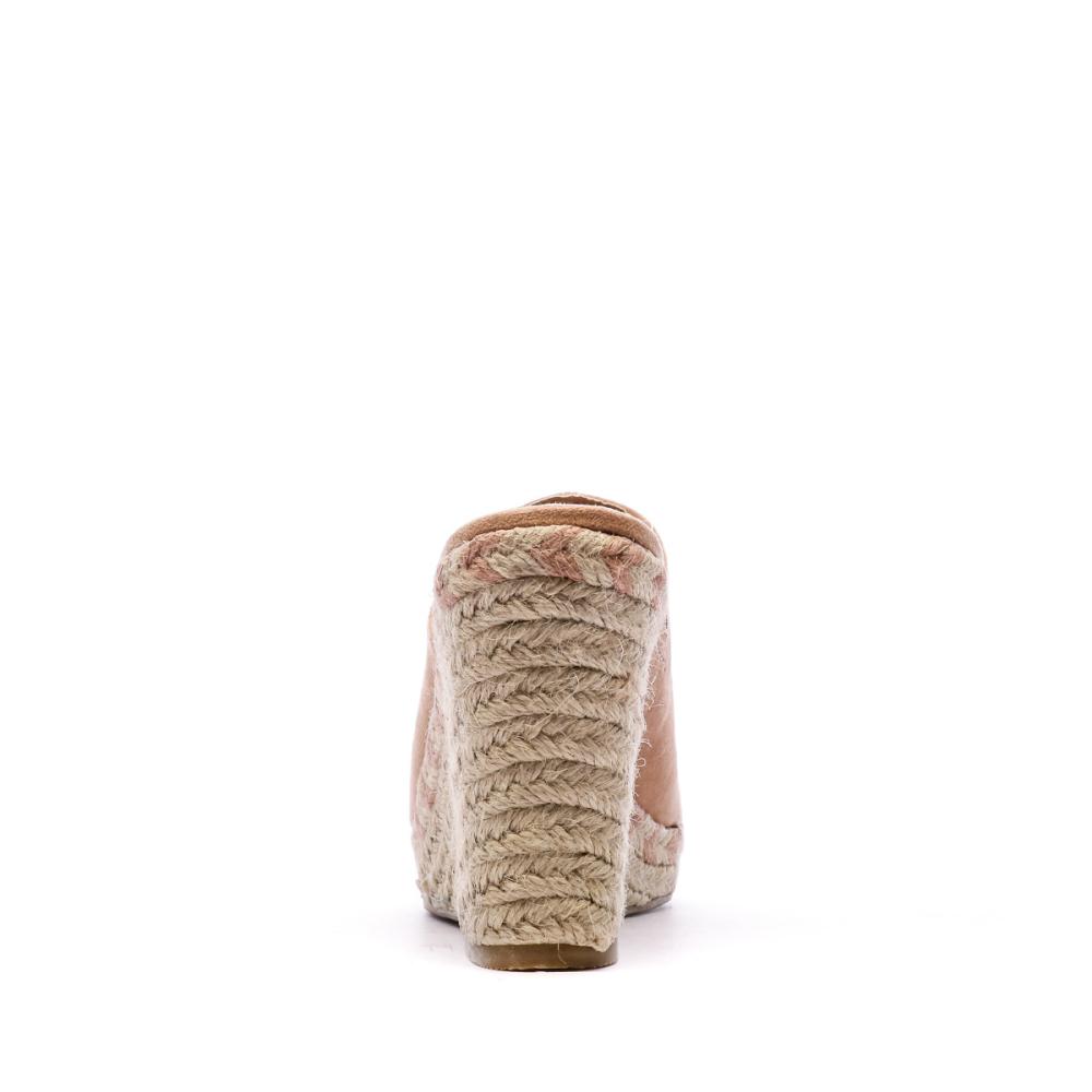 Sandales Compensées Camel/Rose Femme Beppi Wedge Slipper vue 3