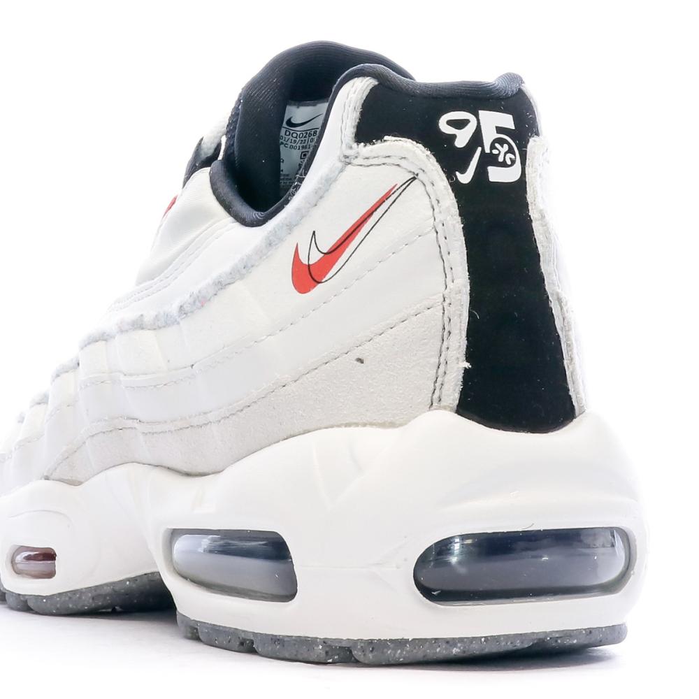 Baskets Blanches Homme Nike Air Max 95 vue 7