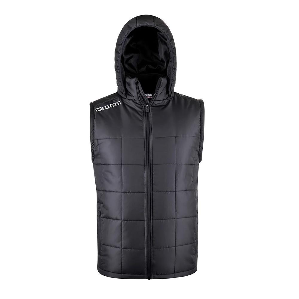 Doudoune Noir Garçon Kappa Waples JR vue 2