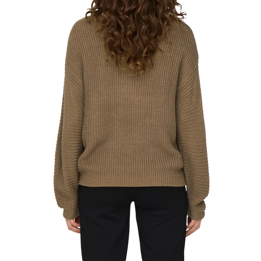 Pull Marron Femme JDY Maya vue 2