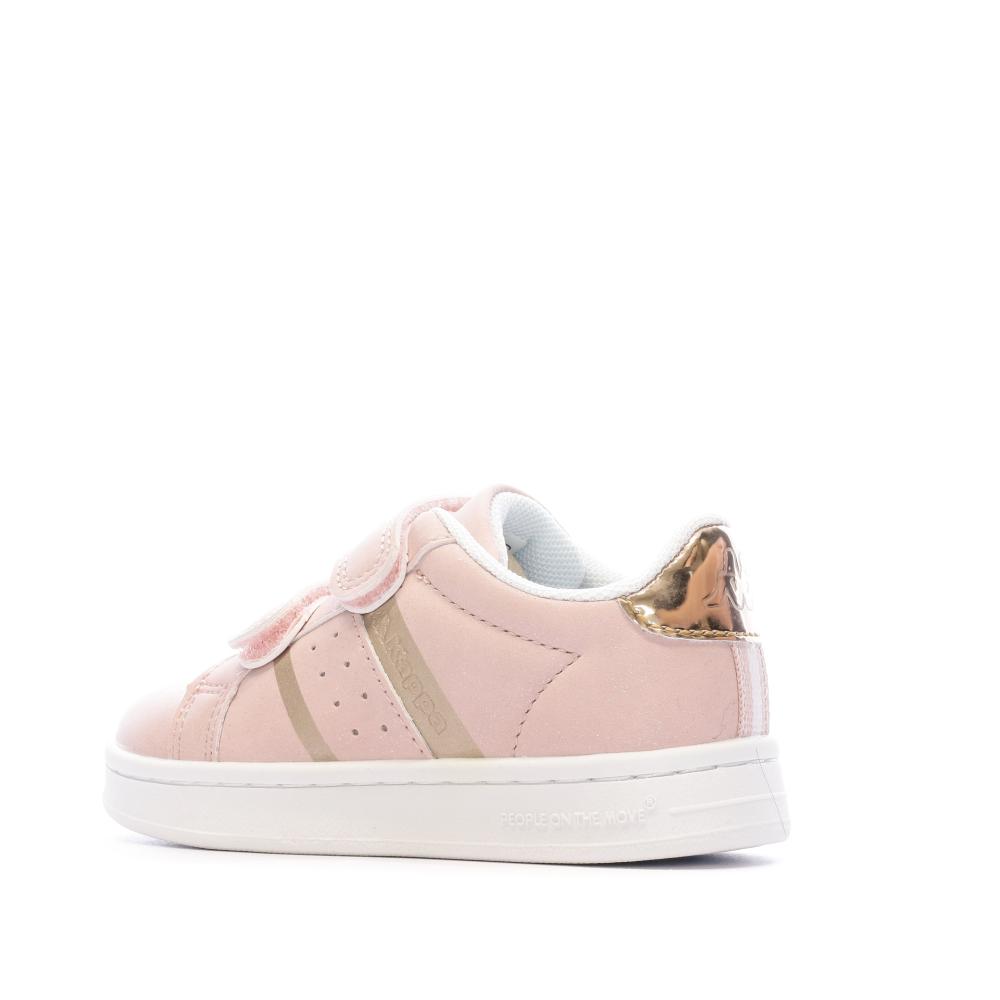 Chaussures Roses/Doré bébé Kappa Logo Alpha INF vue 7