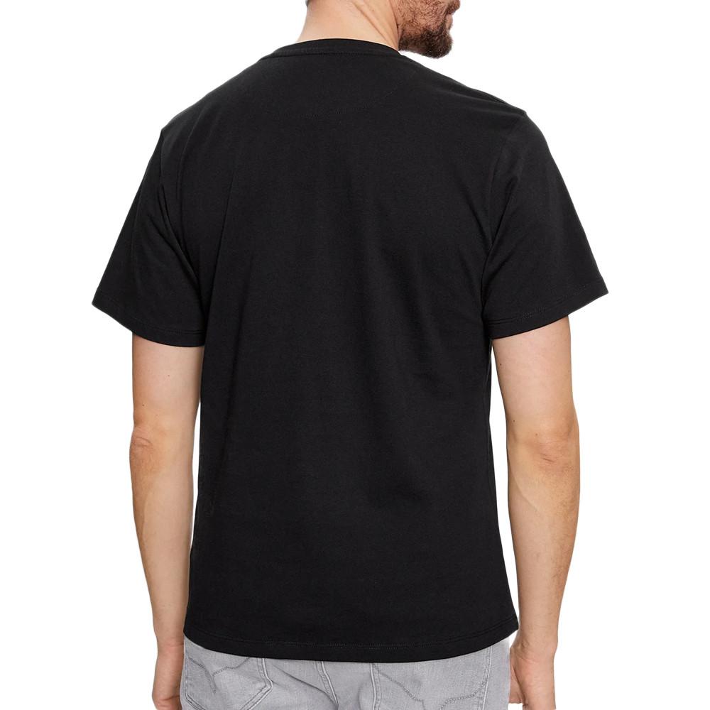 T-shirt Noir Homme Pepe jeans Clement vue 2