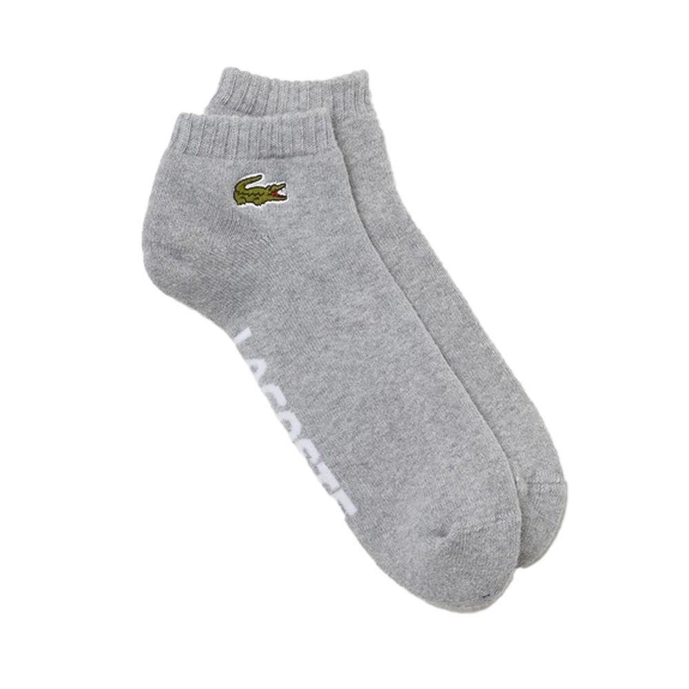 x1 Paire de Chaussettes Grises Mixte Lacoste RA4184 pas cher
