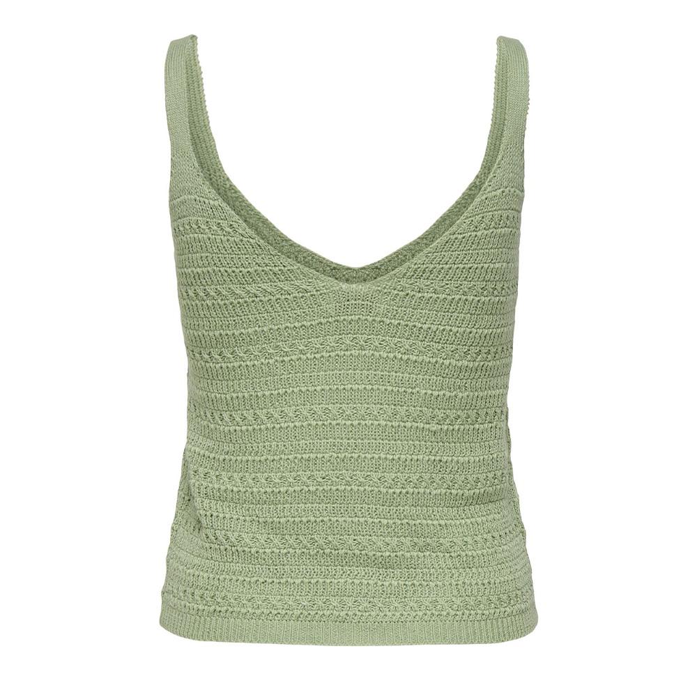Débardeur Vert Femme Jdy Tropica vue 2