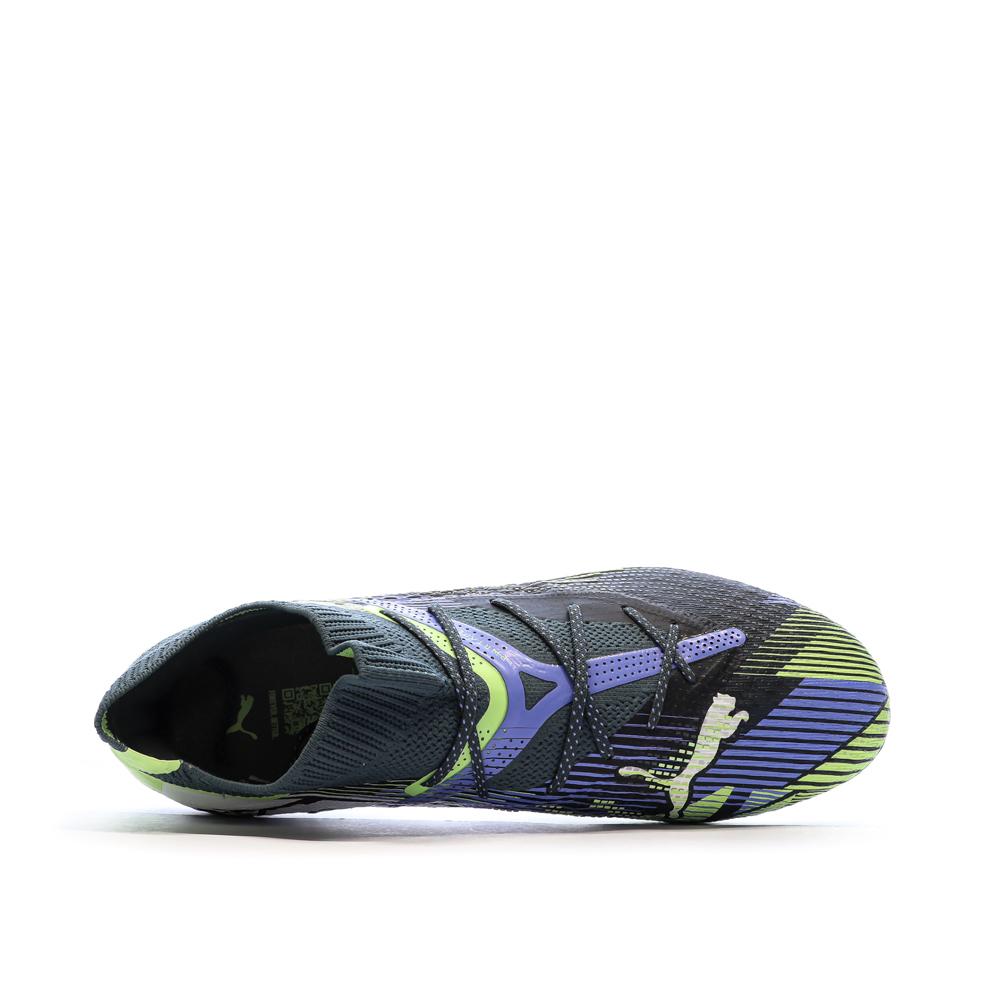 Chaussures de Foot Grises Mixte Puma Future 7 Ultimate MxSG vue 4