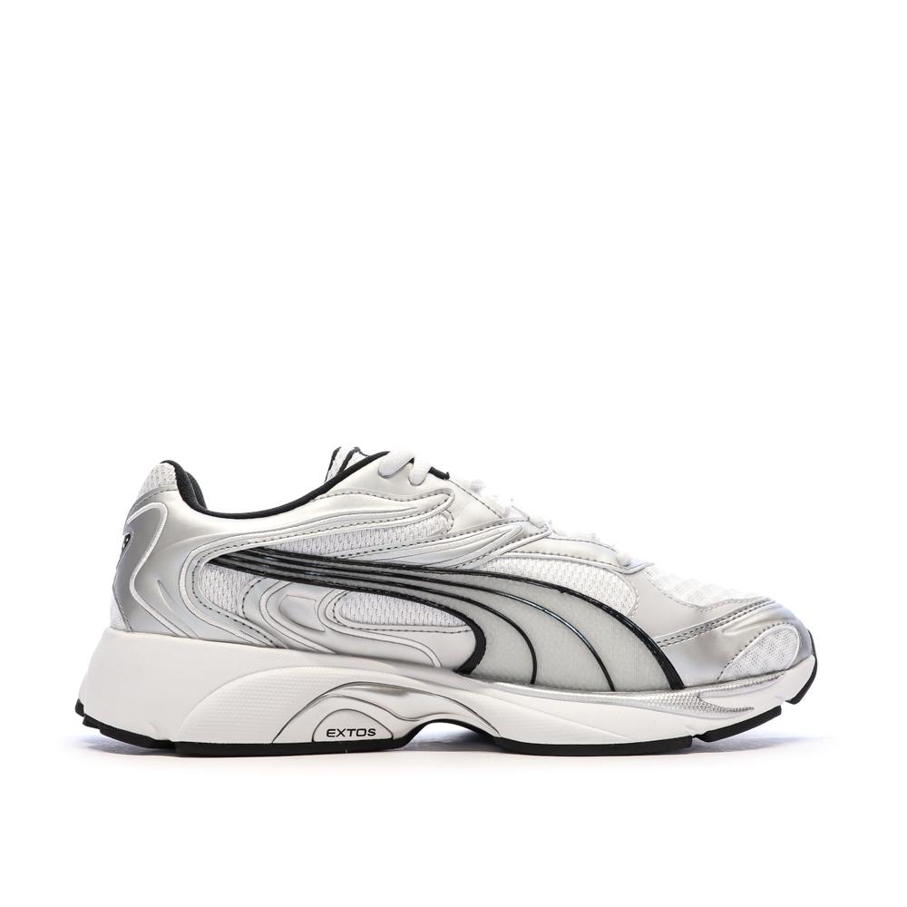 Baskets Gris Homme Puma Extos Millenium vue 2
