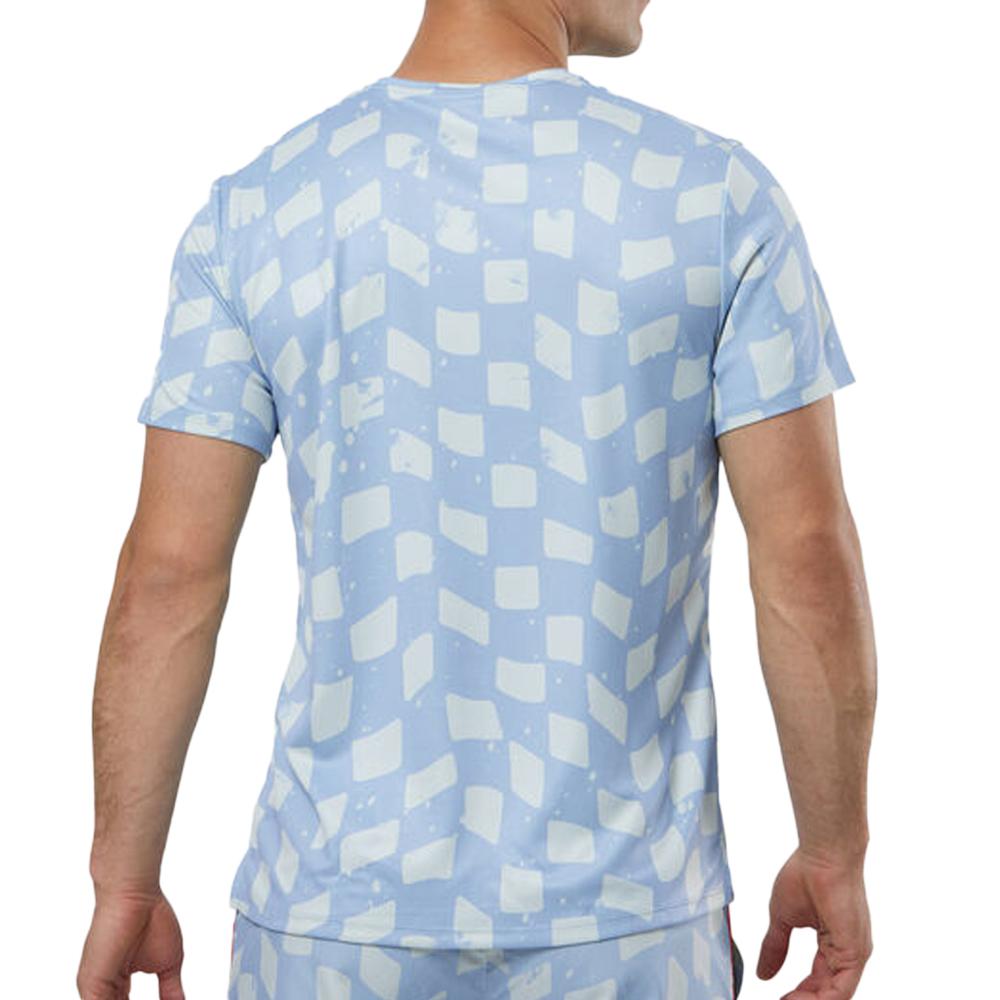 T-shirt Bleu Homme Nike Miler 479 vue 2