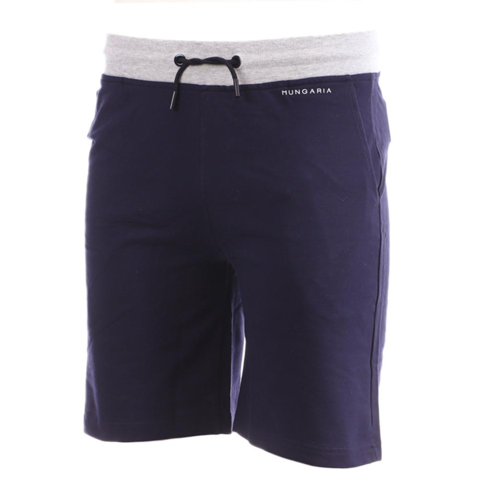 Short Jogging Marine/Gris Homme Hungaria Manam pas cher