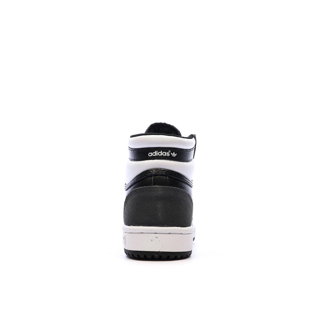 Baskets Noir/Blanc Garçon Adidas Top Ten vue 3