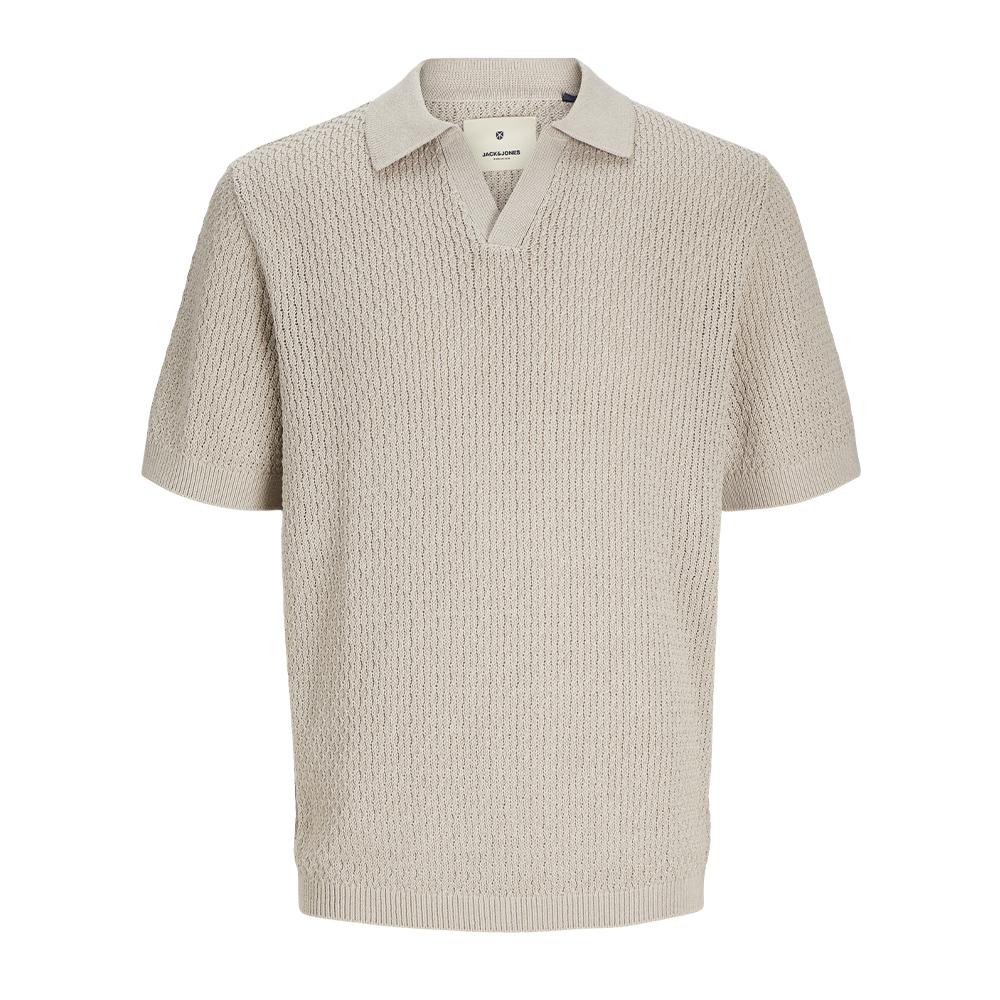 Polo Beige Homme Jack & Jones Paulin pas cher