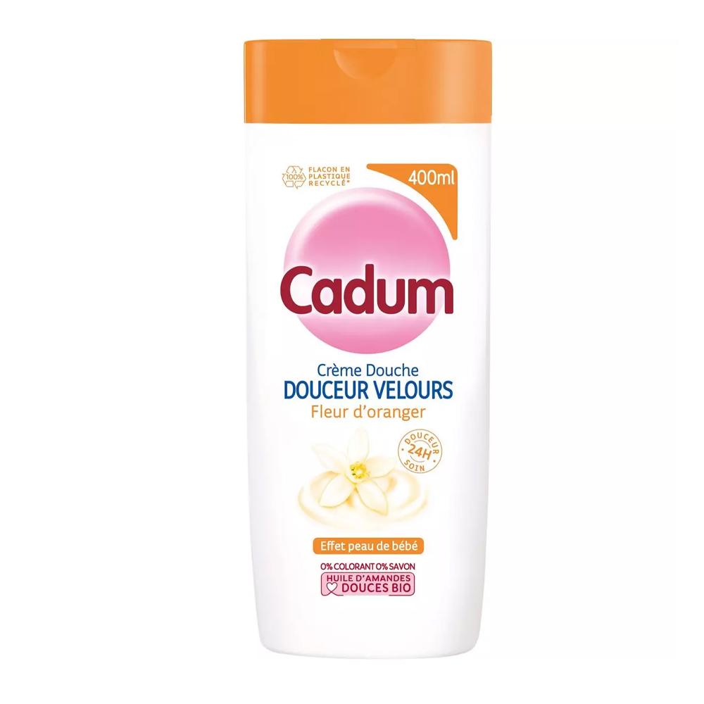 Gel douche Cadum Gelée De Douche Fleur D'Oranger 400ml pas cher