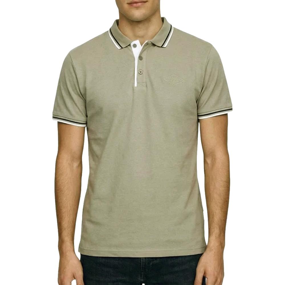 Polo Vert Homme Lee Cooper GLC2044 pas cher