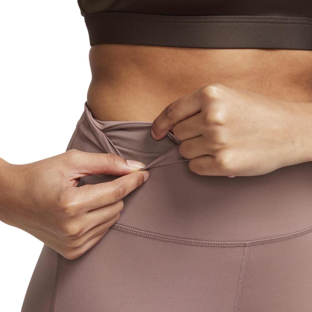 Legging Rose Pale Femme Nike Fast Crop vue 3
