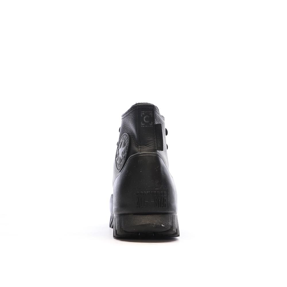 Baskets Noires Homme Converse All Star Lugged vue 3