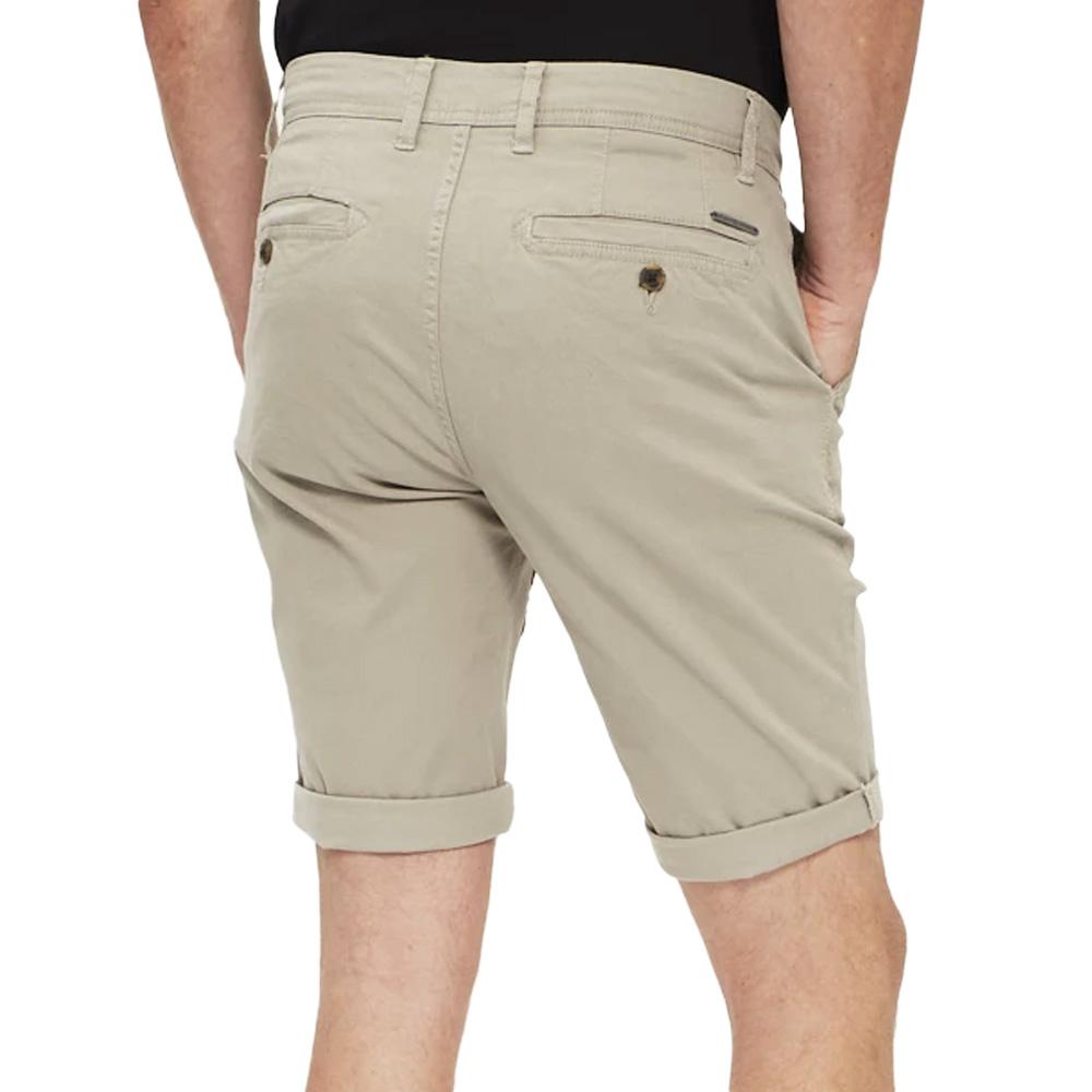 Short Écru Homme Paname Brothers Bermuda Chino vue 2