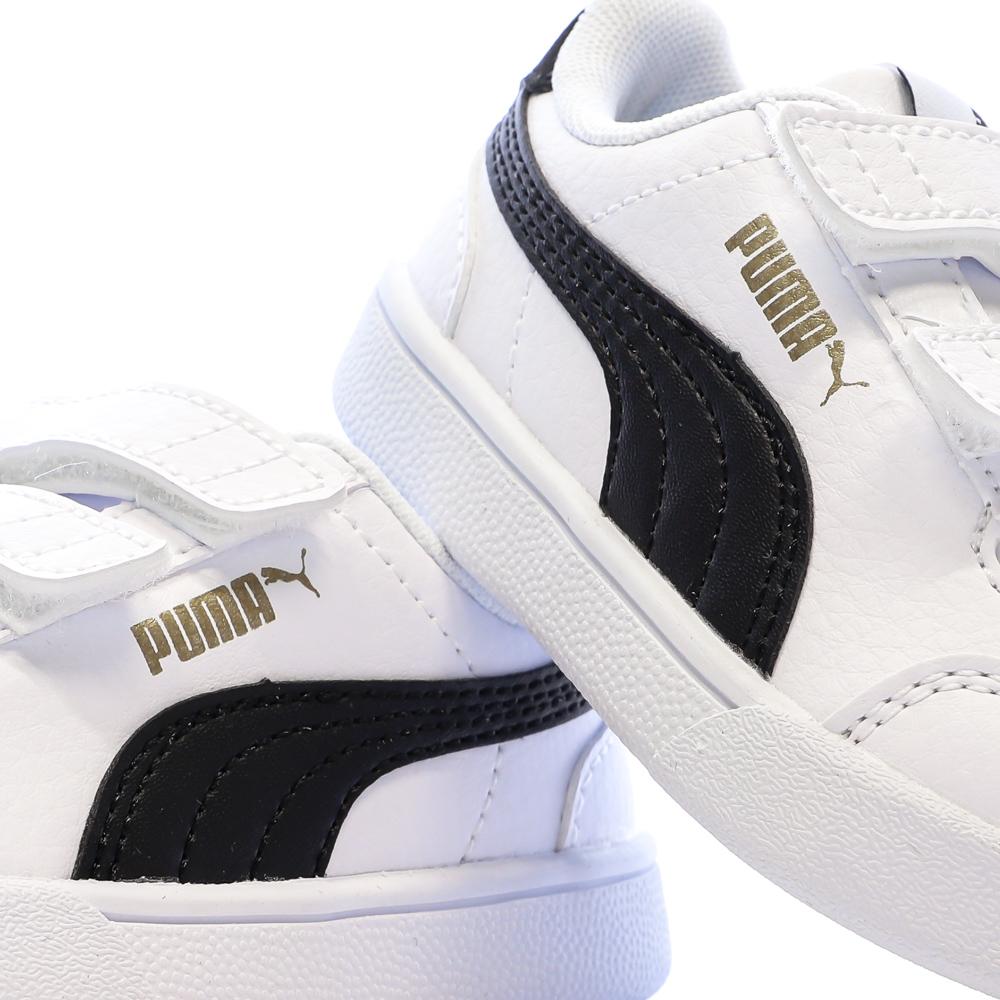Zapatillas blancas/negras para niño Puma Shuffle ver 7