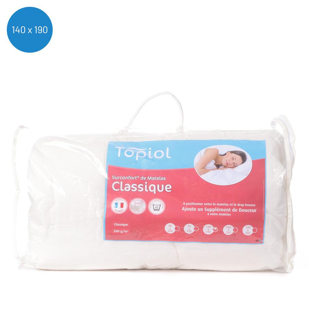 Surmatelas Synthetique Dodo 140x190 Topiol Huuto pas cher
