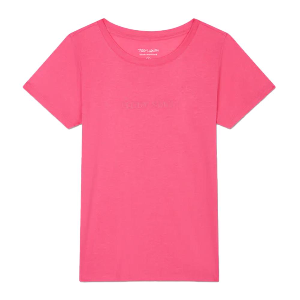 T-shirt Rose Femme Teddy Smith Ticia pas cher