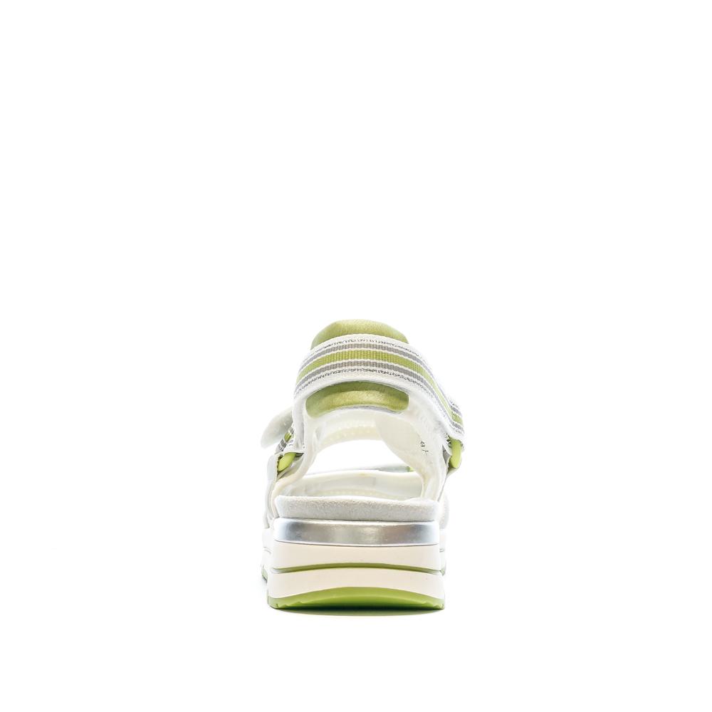 Sandales Blanche/Grise Femme Relife Jisper vue 3
