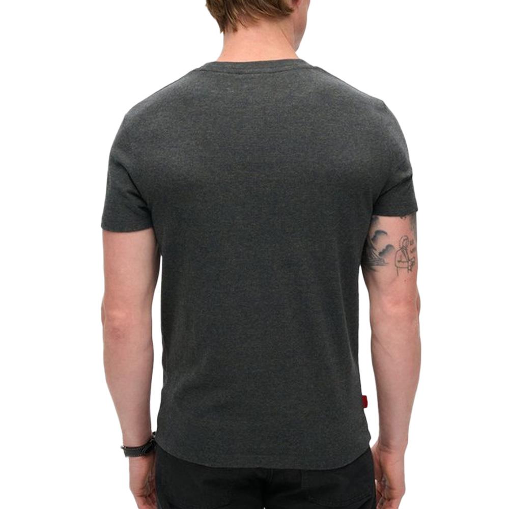 T-shirt Gris Homme Superdry Vintage LogoR6Ts vue 2