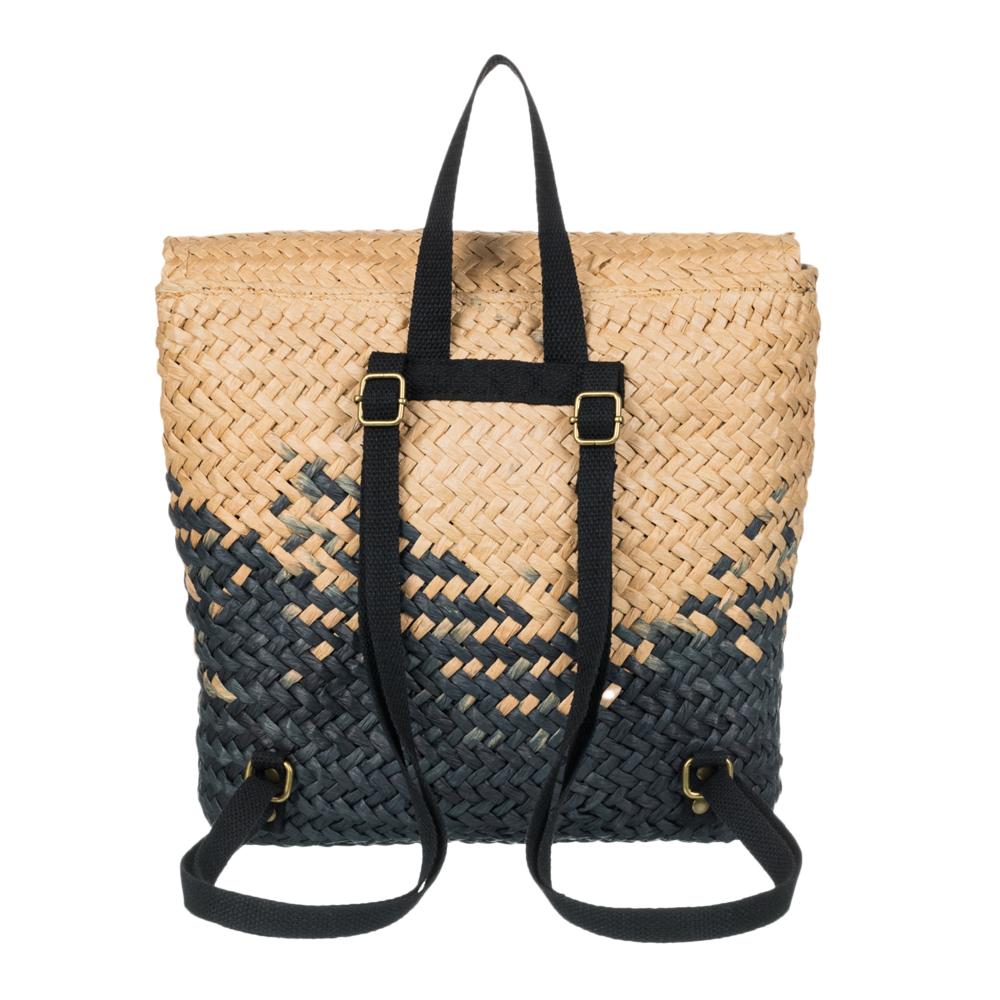 Sac à Dos en Paille Beige/Marine Femme Roxy Mysterious Boar vue 2