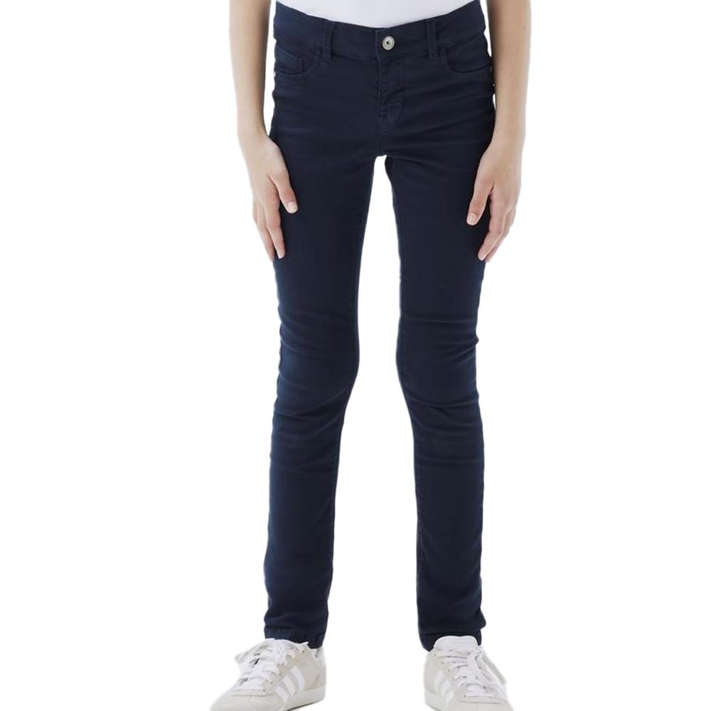 Pantalon skinny Bleu Foncé Fille Name it Polly pas cher