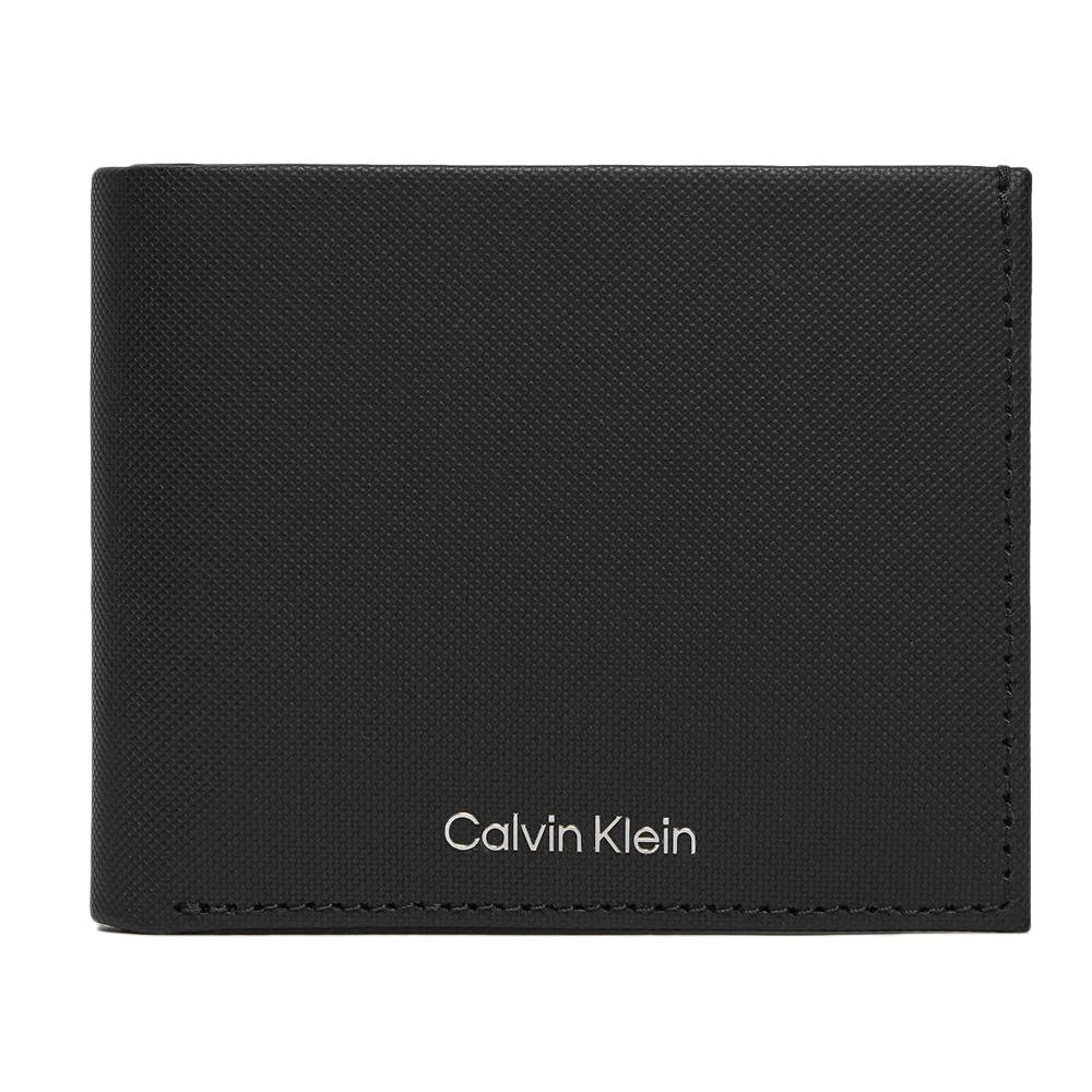 Portefeuilles Noir Homme Calvin Klein Leather Goods pas cher