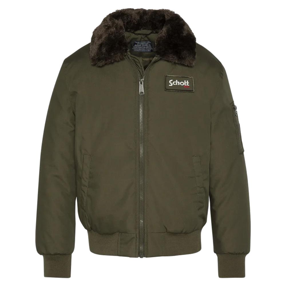 Blouson Kaki Homme Schott AIRTOP pas cher