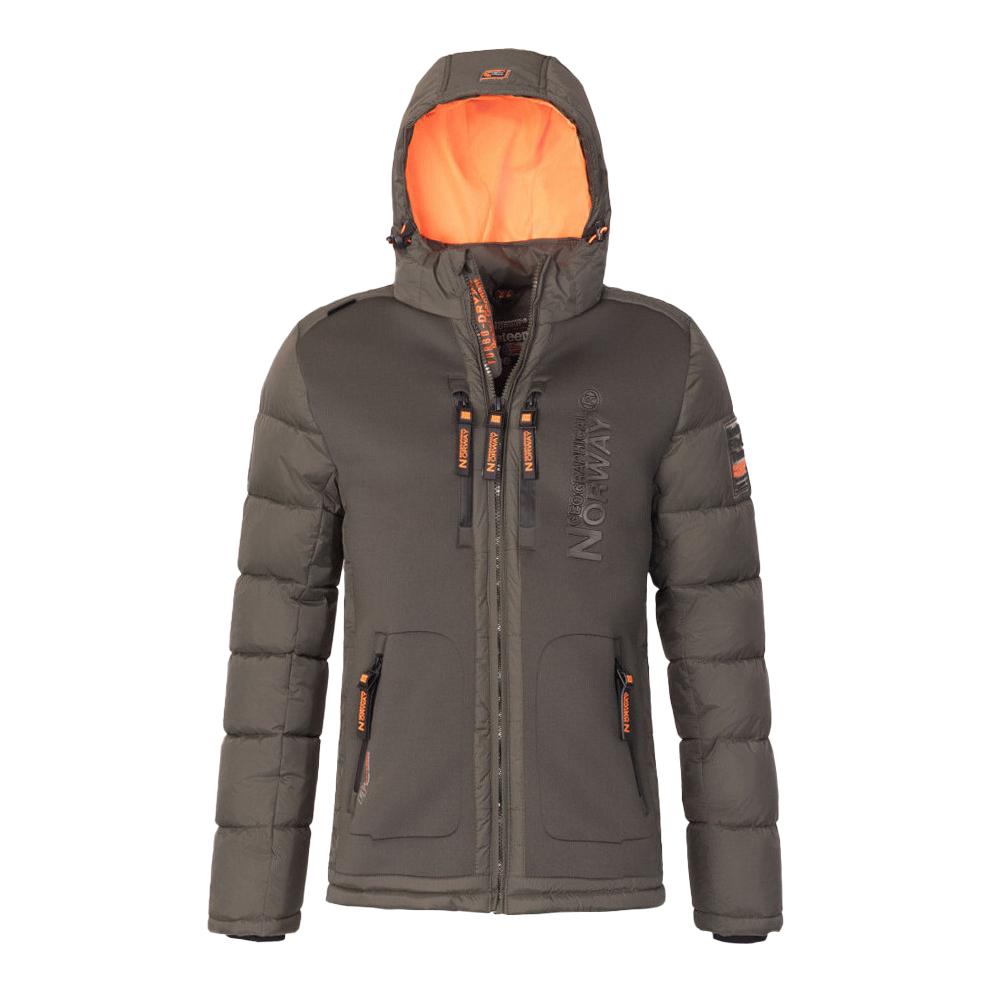 Doudoune Kaki Homme Geographical Norway Beachwood WR813H pas cher