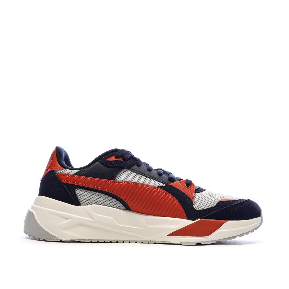 Baskets Noire/Rouges/Grises Homme Puma Trinity vue 2