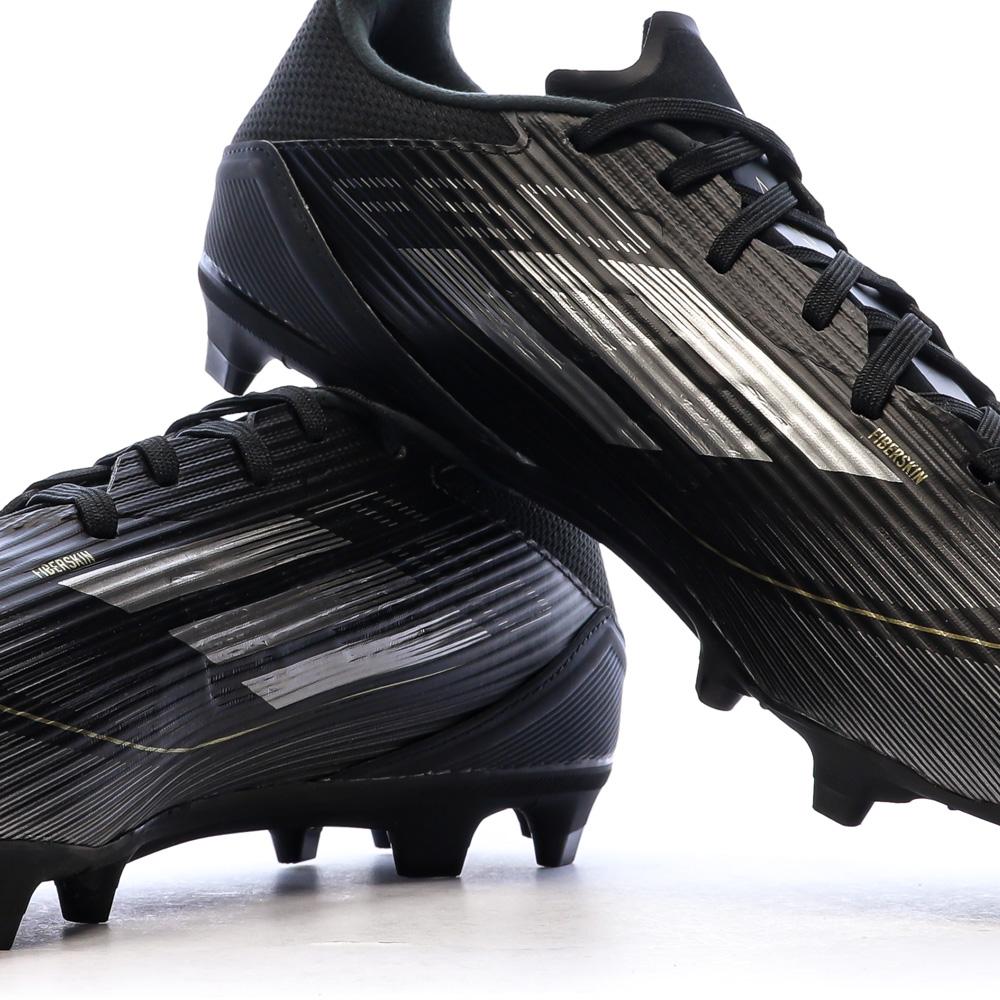 Chaussures de Foot Noires Homme Adidas F50 League FG/MG vue 7