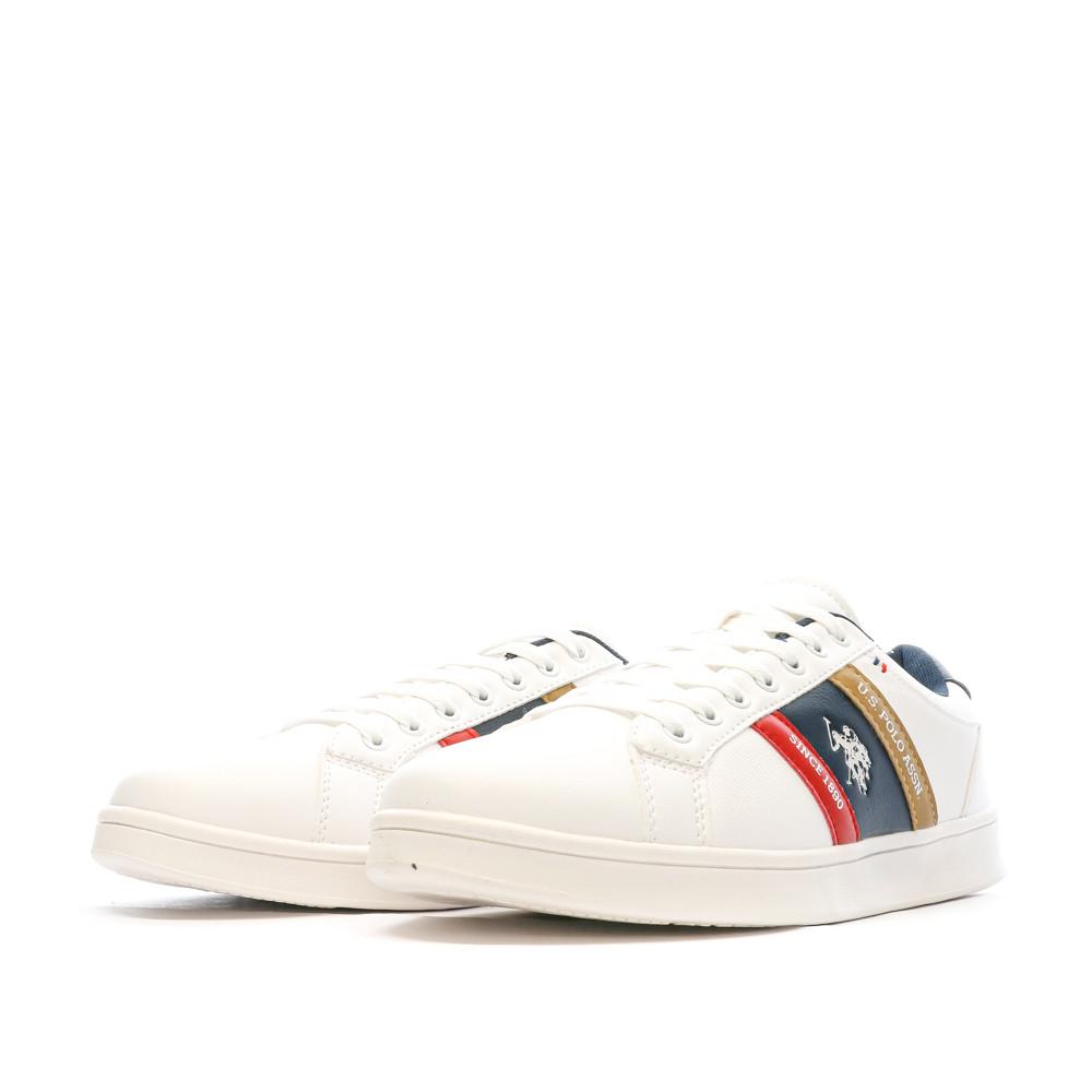 Baskets Blanches Homme US Polo ASSN Bosona vue 6