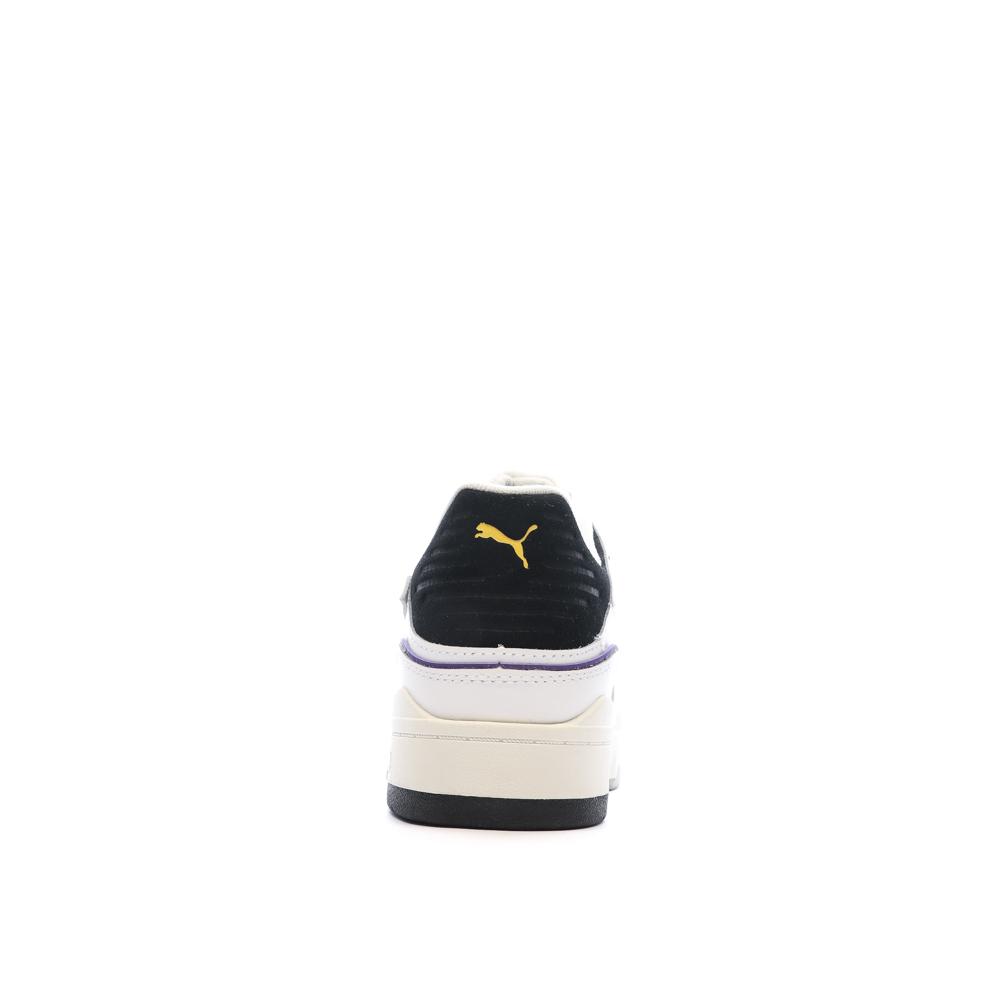 Baskets Blanc/Violet Homme Puma Slipstream Bball vue 3
