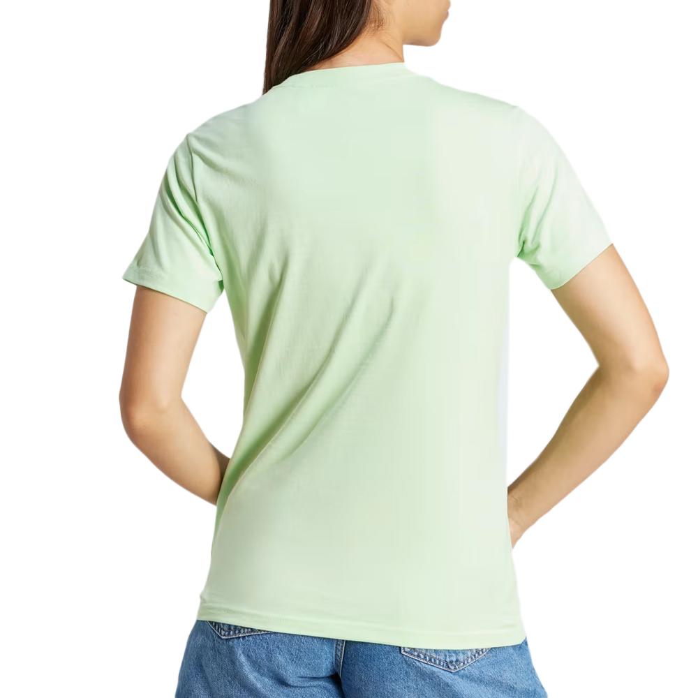 T-shirt Vert Femme Adidas IR5409 vue 2